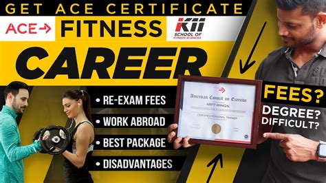 is the ace personal training test hard|ace personal training certificate.